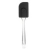 Spatula Black Transparent Silicone Plastic 5 x 23,5 x 2 cm (12 Units)