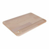 Cutting board Quttin Quttin Brown Wood 45 x 27 cm (6 Units)