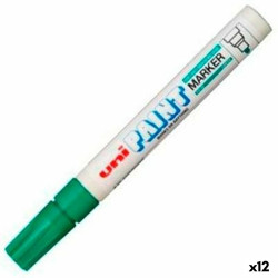 Permanent marker Uni-Ball PX-20 Green (12 Units)