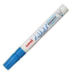 Permanent marker Uni-Ball PX-20 Blue (12 Units)