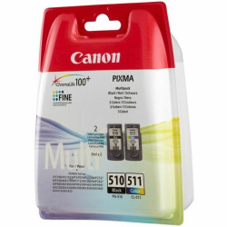 Compatible Ink Cartridge Canon PG-510/CL511 Black Tricolour Yellow Cyan Magenta