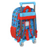 School Rucksack with Wheels PJ Masks 26 x 34 x 11 cm Blue