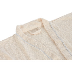 Dressing Gown Home ESPRIT Cream Cotton Men