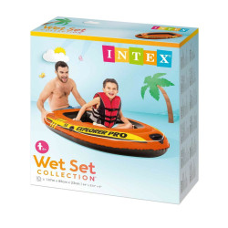 Inflatable Boat Intex Explorer Pro 50 4 Units 137 x 23 x 85 cm