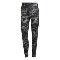 Sport leggings for Women Adidas D2M Print High-Rise Black