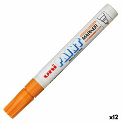 Permanent marker Uni-Ball PX-20 Orange (12 Units)