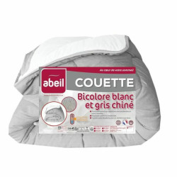 Duvet Abeil White/Grey 140 x 200 cm