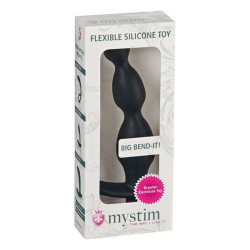 Big Bend-It! Electrosex Prostate Stimulator Mystim Black (15 cm)