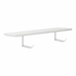 Shelve Confortime White MDF Wood 60 x 23,5 x 1,5 cm (6 Units)