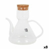 Cruet La Mediterránea Bell 500 ml Silicone Borosilicate Glass (8 Units)