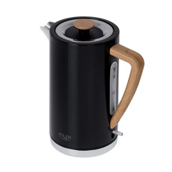 Kettle Adler AD 1347b Black Wood 2200 W 1850 W 1,7 L