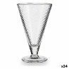 Ice Cream and Milk Shake Glass Transparent Glass 340 ml (24 Units)