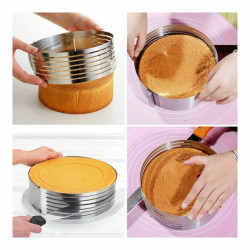 Cutter Quttin 30 cm Sponge cake (12 Units) (24-30 cm)