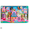 Playset Colorbaby Bella 4 Units 5,5 x 12 x 3,5 cm Pets