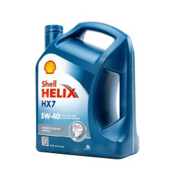 Car Motor Oil Shell Helix HX7 5W40 5 L