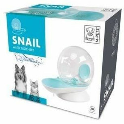 Automatic, Refillable Water Dispenser MPETS Snail White 2,8 L 30 x 13 x 23,8 cm