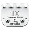 Shaving razor blades Andis 10 Ceramic Dog Steel Carbon steel (1,5 mm)