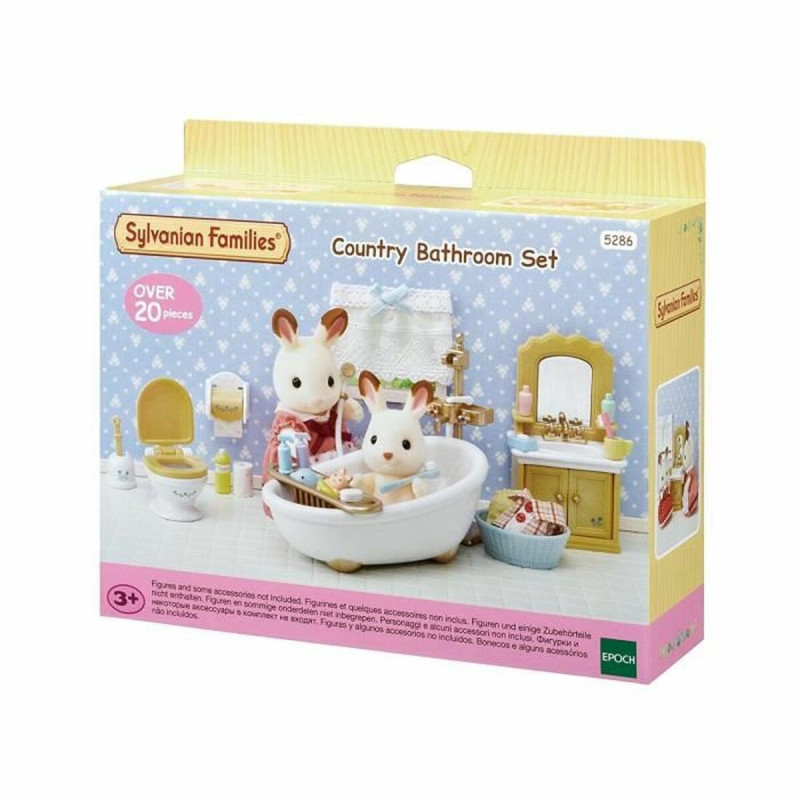 Dolls House Accessories Sylvanian Families Bathroom