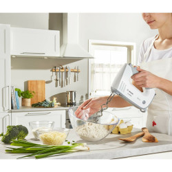 Hand-held Blender BOSCH MFQ36400 White/Grey 450 W