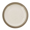 Flat plate Quid Allegra Nature Ceramic Bicoloured (Ø 27 cm) (12 Units)