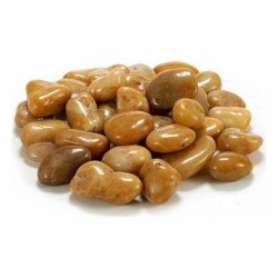 Decorative Stones Medium Brown 3 Kg (4 Units)