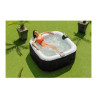 Inflatable Spa Sunspa Squared Black 4 persons (155 x 155 x 65 cm)