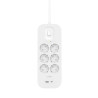 Power Socket - 6 Sockets with Switch Belkin Connect SRB002VF2M White (2 m)