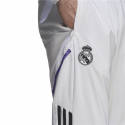 Football Training Trousers for Adults Adidas Condivo Real Madrid 22 White Men