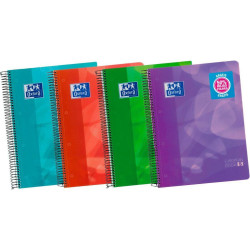 Notebook Oxford European Book 5 Micro perforated Multicolour A4 5 Pieces 120 Sheets