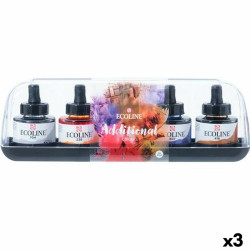 Watercolour paint set Talens Ecoline Multicolour 30 ml (3 Units)