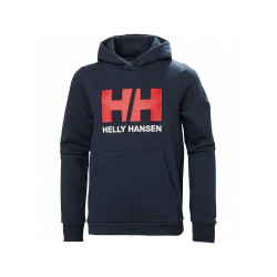 Children’s Hoodie HH LOGO HOODIE 2.0 Helly Hansen 41677 597 Navy Blue