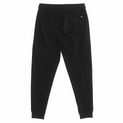 Long Sports Trousers New Balance Essentials Stacked Logo Black Men