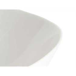 Bowl White 21,5 x 7 x 21,5 cm (24 Units) Squared