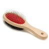 Dog Brush Black 22 x 7 x 6 cm Wood (24 Units)