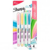 Set of Felt Tip Pens Sharpie S-Note Multicolour 4 Pieces 1-3 mm (12 Units)