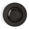 Deep Plate Ariane Antracita Black Ceramic Ø 26 cm (6 Units)