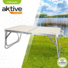 Folding Table Aktive Cream 60 x 25 x 40 cm (4 Units)