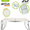 Folding Table Aktive Cream 60 x 25 x 40 cm (4 Units)