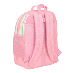 School Bag BlackFit8 Globitos Pink 32 x 42 x 15 cm