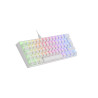 Keyboard Mars Gaming MKMINI Spanish Qwerty RGB White