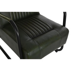 Armchair DKD Home Decor Black Green Metal 62 x 82 x 84 cm