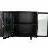 Sideboard DKD Home Decor Black Crystal MDF Wood 120 x 38 x 80 cm