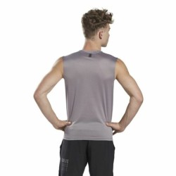 Men's Sleeveless T-shirt Reebok Les Mills® Activchill Dark grey