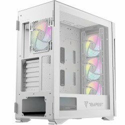 ATX Semi-tower Box Tempest Bastion  White