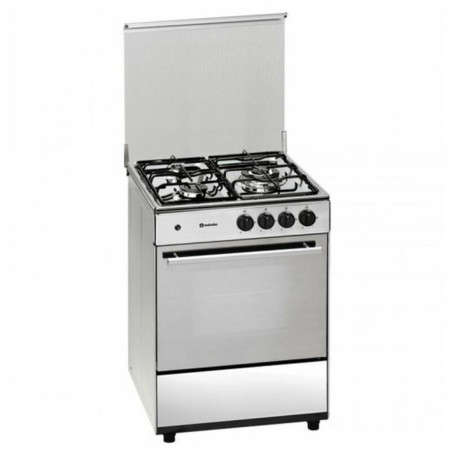 Butane Gas Cooker Meireles 60 cm 49 L Steel (3 Stoves)