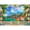 Puzzle Clementoni Lush terrace on Lake 3000 Pieces