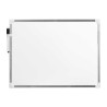 Magnetic Board with Marker White Aluminium 30 x 40 cm (12 Units)