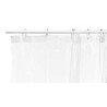 Shower Curtain Transparent Polyethylene EVA 180 x 180 cm (12 Units)