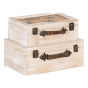 Chest 34,5 x 24 x 14 cm Rattan DMF