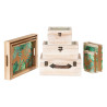 Chest 34,5 x 24 x 14 cm Rattan DMF